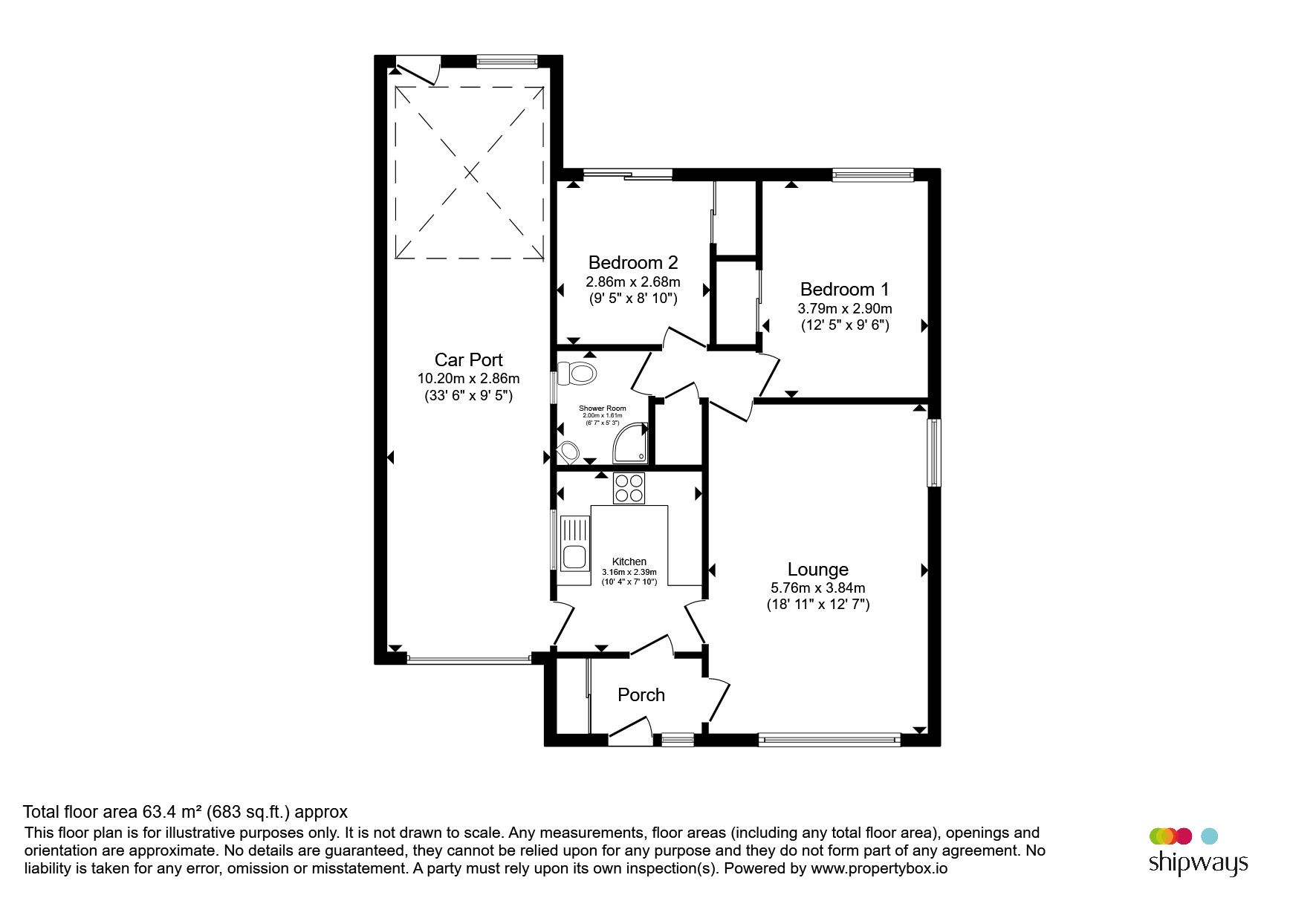 11, Oak Apple Close, Stourport-On-Severn floorplan
