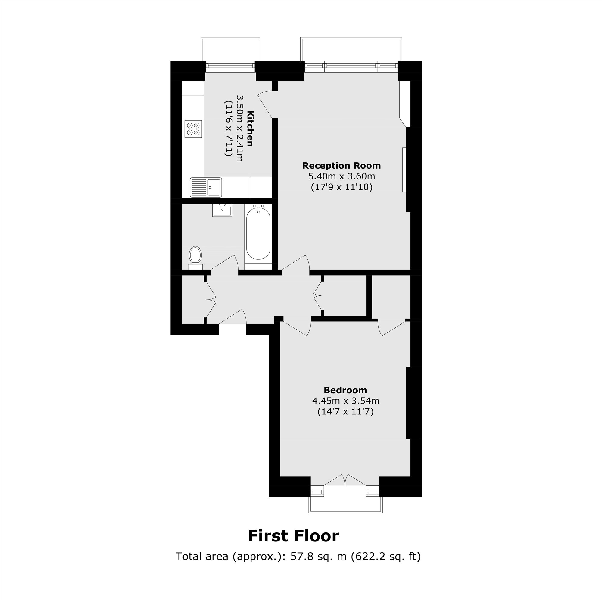 Mecklenburgh Square, London floorplan