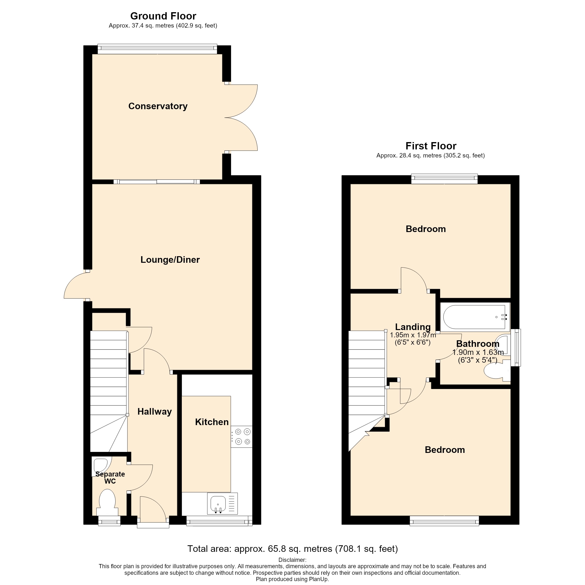 13, Pebblebrook Way, Warwickshire floorplan