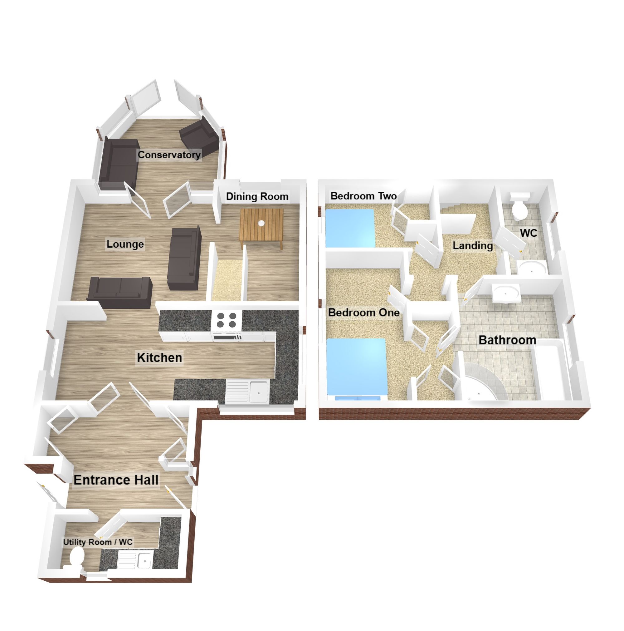 82 Roe Green, Manchester floorplan