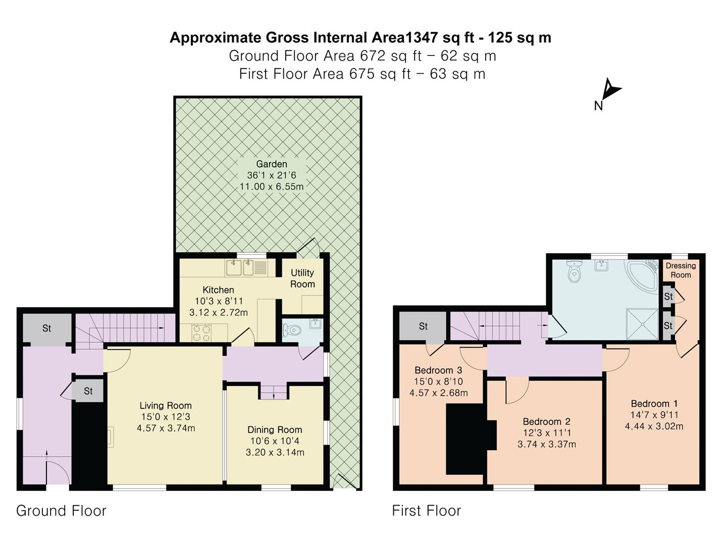 Rose Cottage, 82 Park Street, St. Albans floorplan