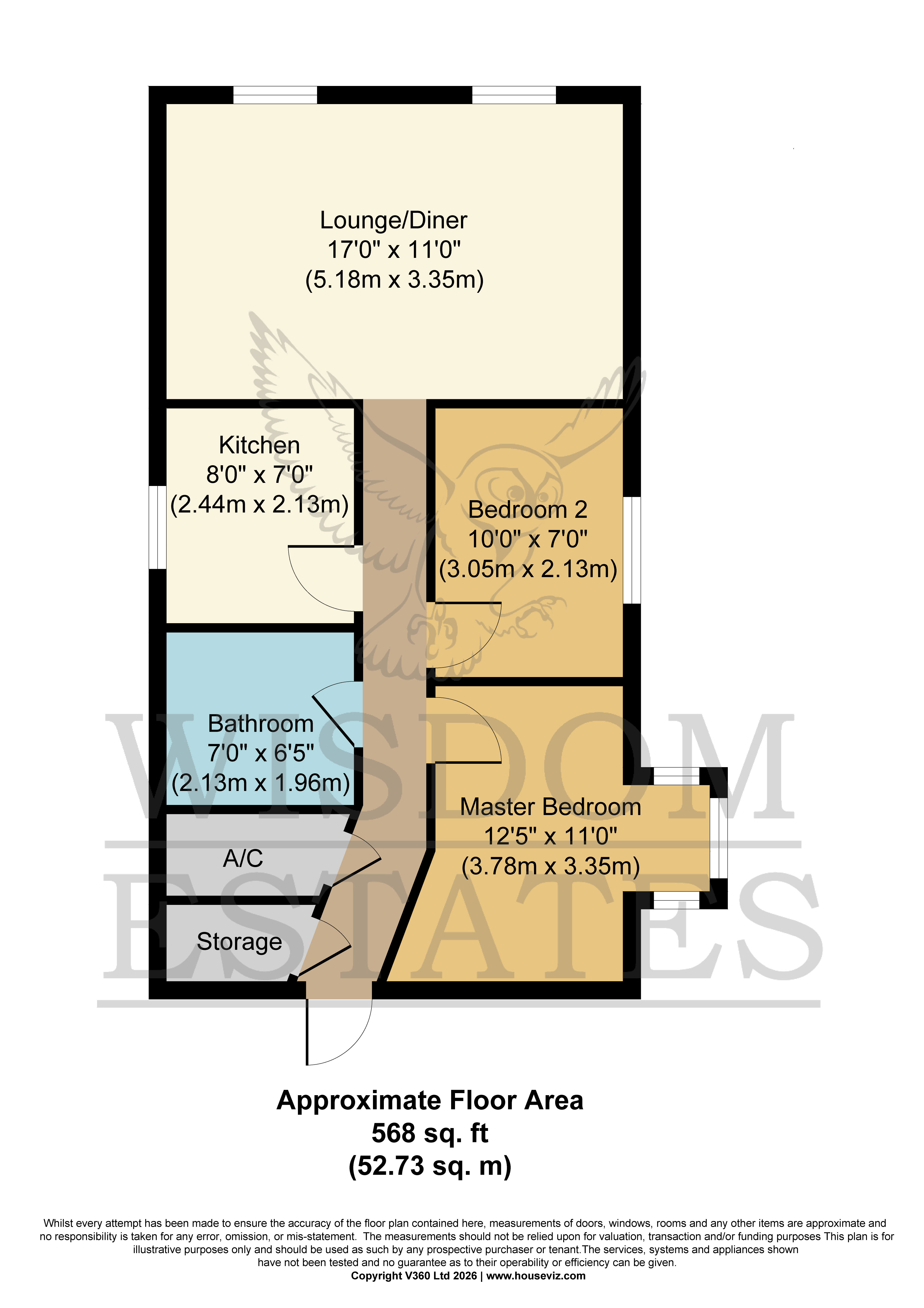 Flat 5, Aspen Court, Dartford floorplan