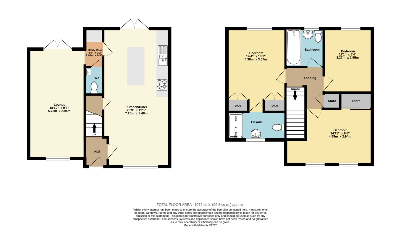 36, Violet Way, Ashford floorplan