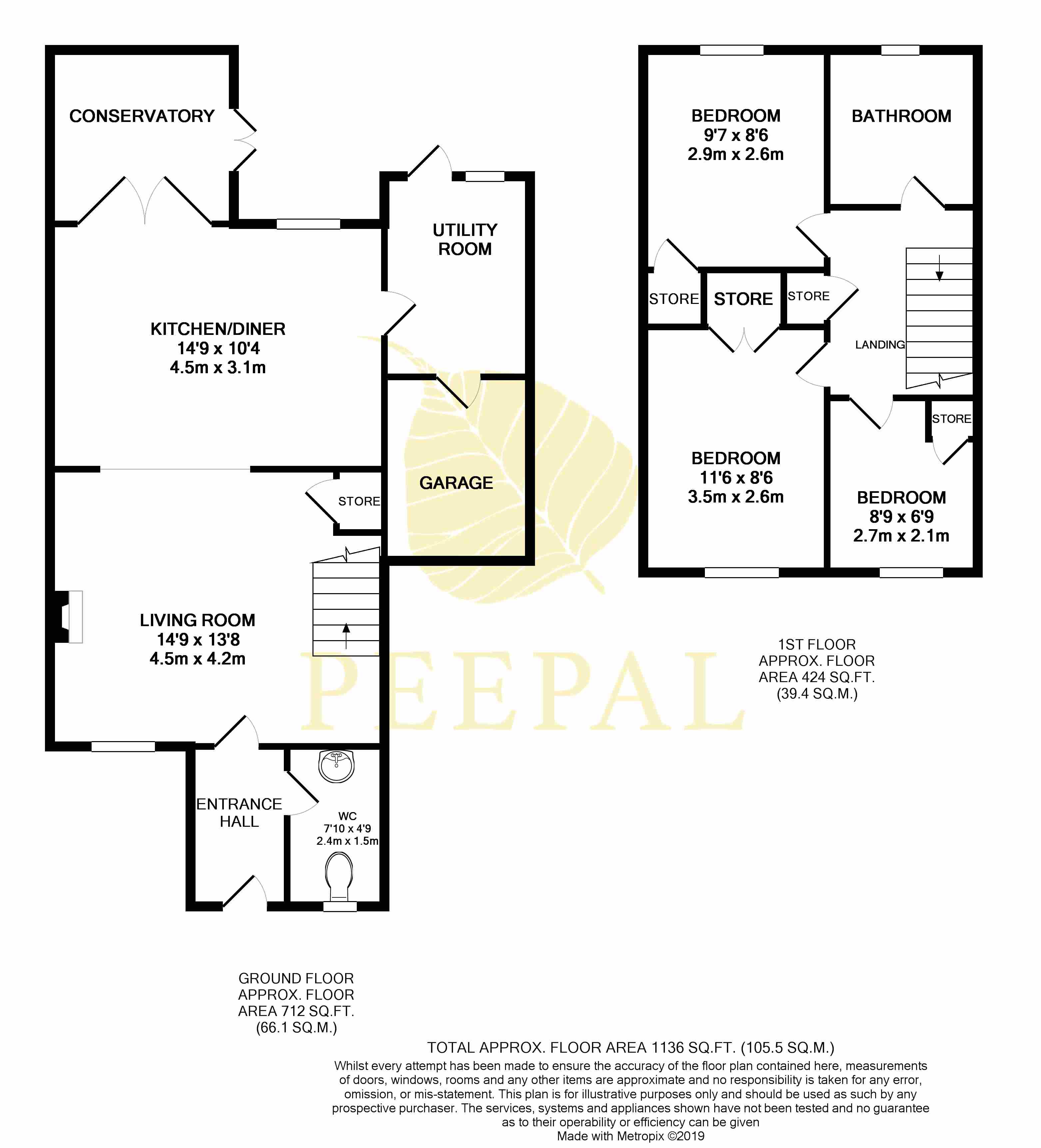25, Evans Road, Ashford floorplan