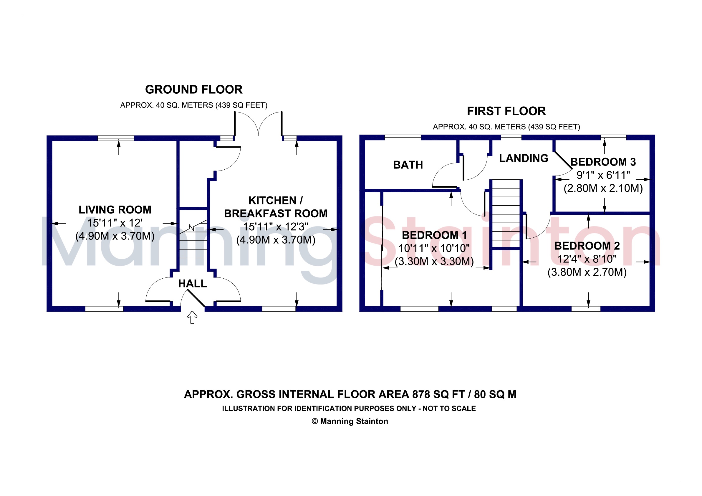 72, Bradford Road, Wakefield floorplan