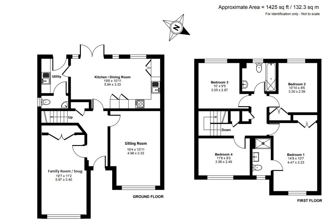 2, Cowslip Close, Gloucestershire floorplan