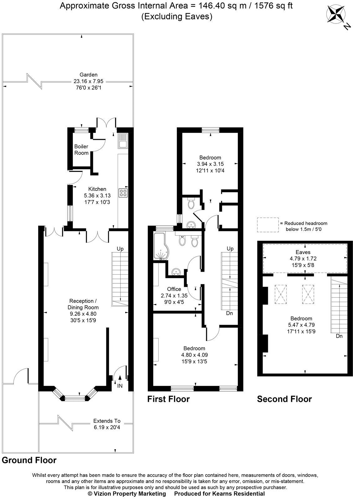 47, Money Lane, West Drayton floorplan