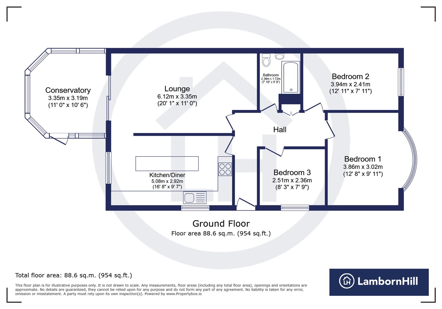 57, Nelson Avenue, Sheerness floorplan