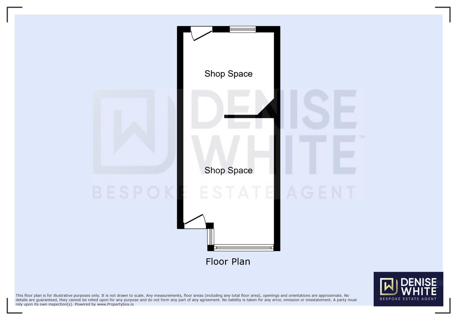 4C, Broad Street, Leek floorplan
