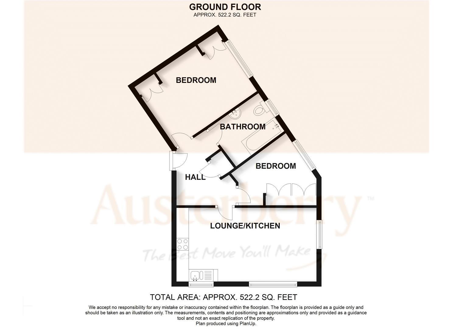 Flat 4, Laburnum Lodge, Cobden Street, Stoke-On-Trent floorplan