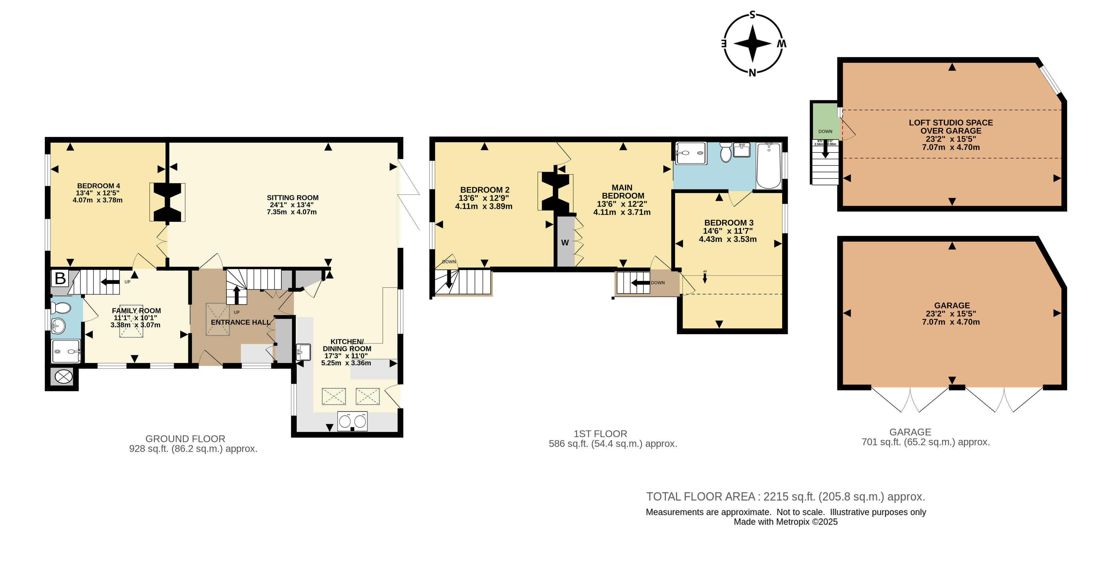 The Hay Loft,, Rosemary Lane, Horley floorplan