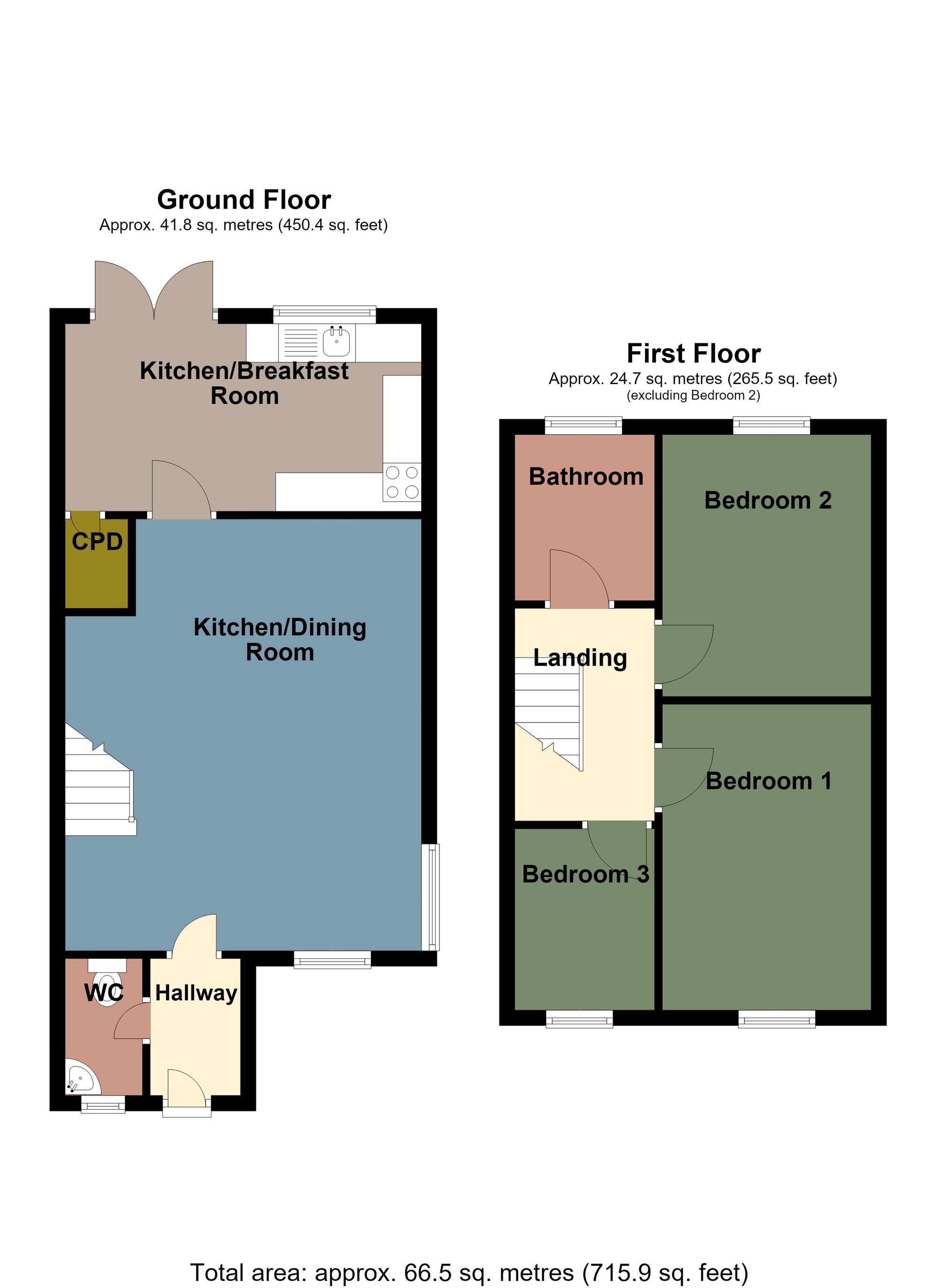 76 Abbottsmoor, Port Talbot floorplan