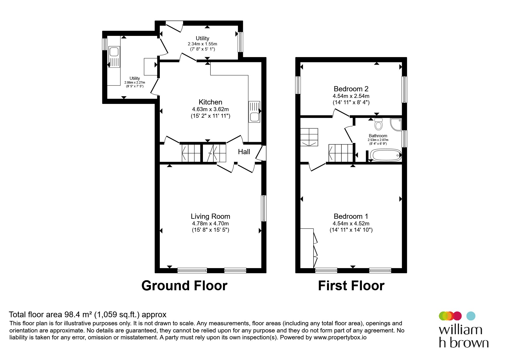 Intake, Huddersfield floorplan