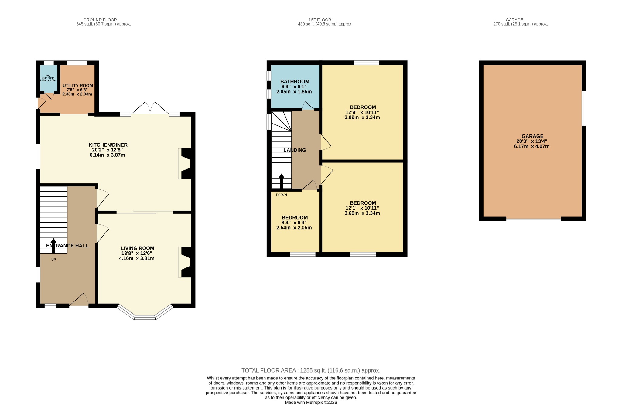 12, Whitby Crescent, City Of Plymouth floorplan