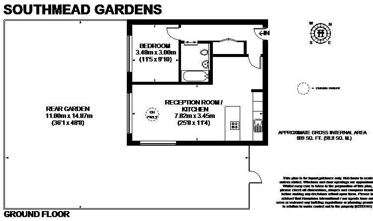 1 Bedrooms Flat to rent in Southmead Gardens, Teddington TW11