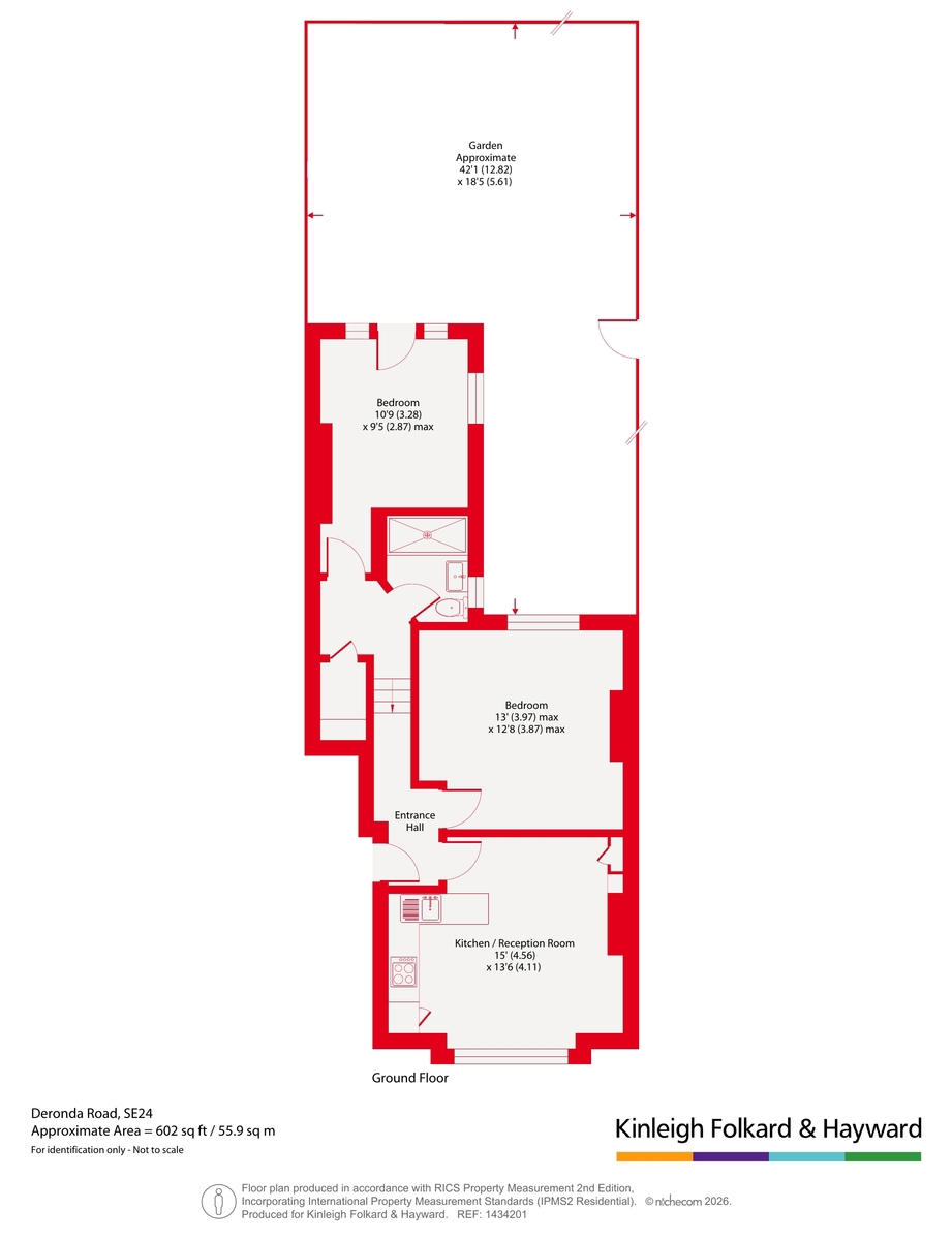 Flat A, 6, Deronda Road, London floorplan