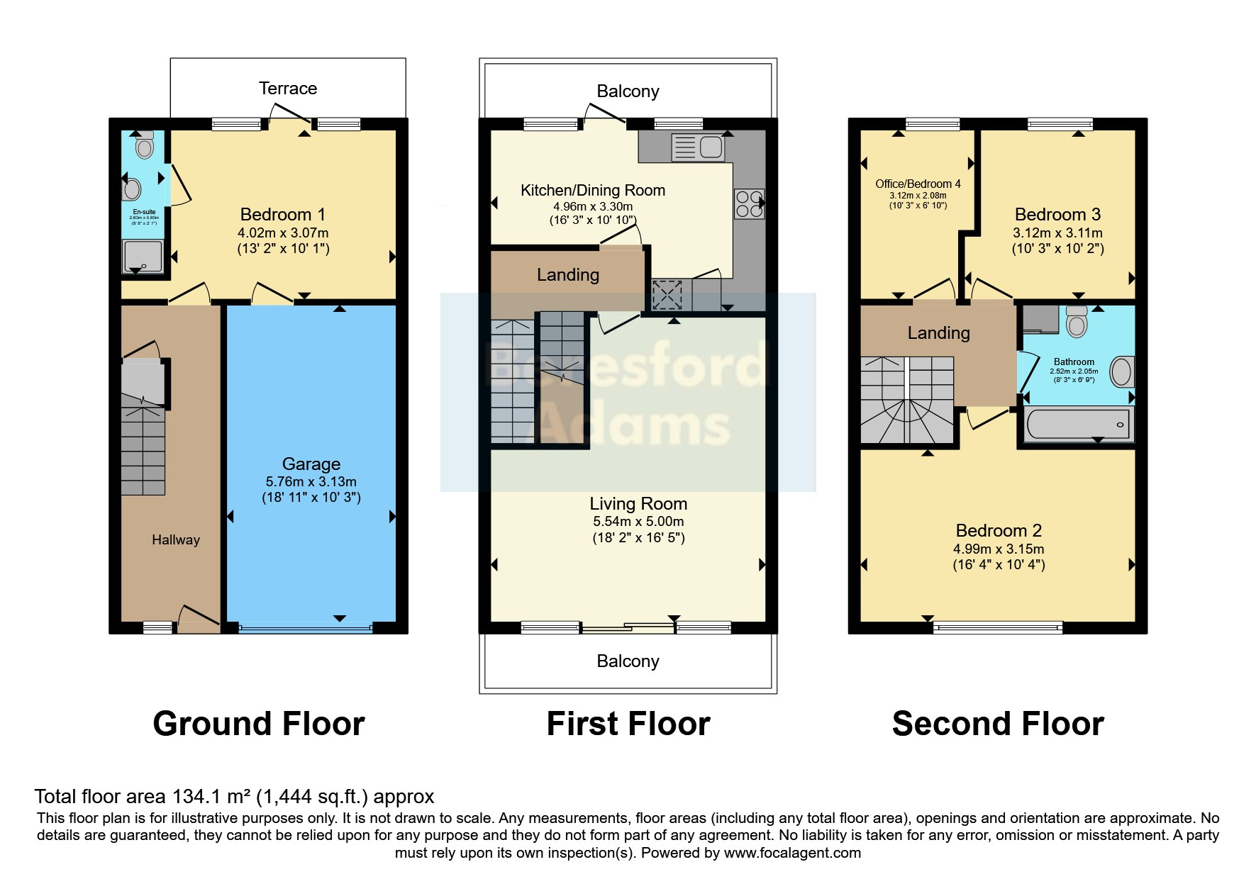 8, Min Y Traeth, Pwllheli floorplan