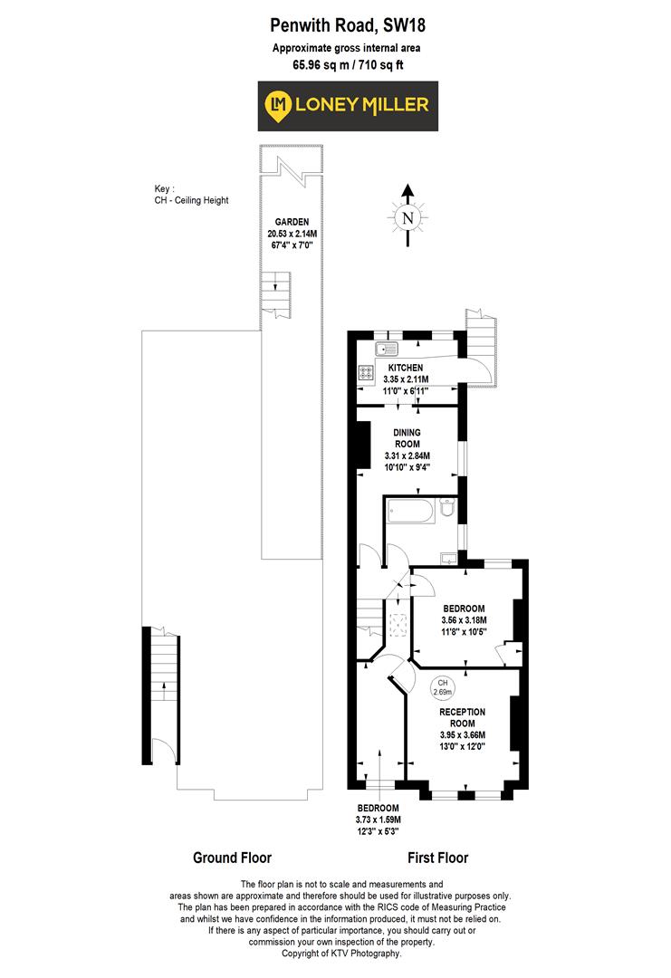 3A, Penwith Road, London floorplan