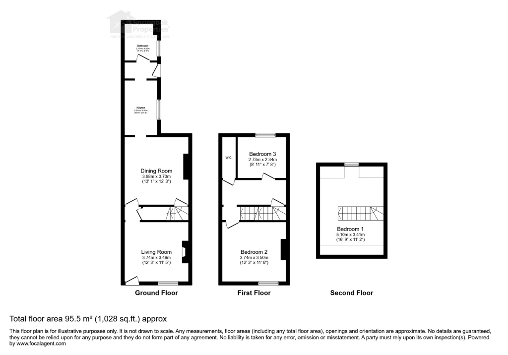 43, Cecil Street, Grantham floorplan