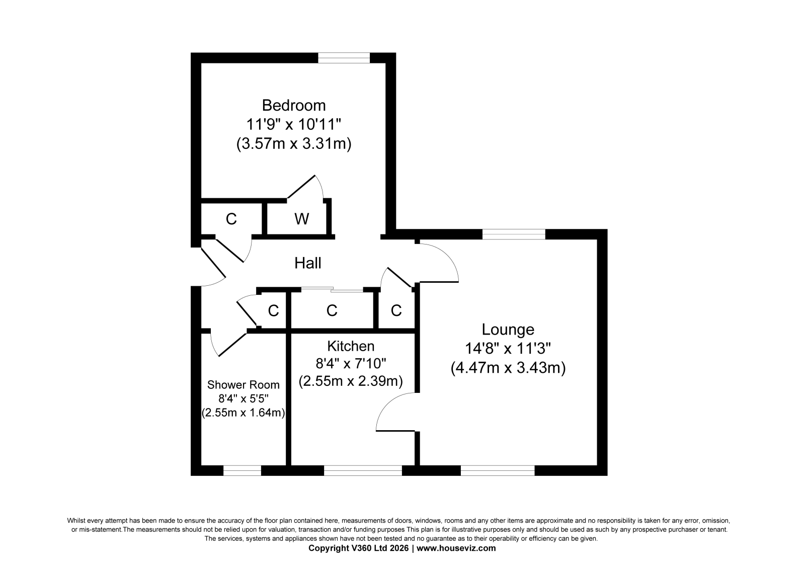 63, Allison Street, Ayr, KA8 floorplan