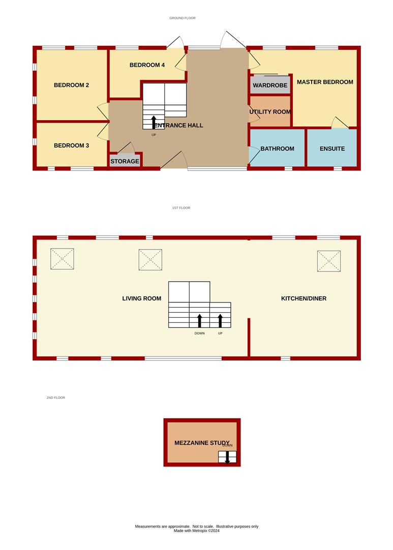 Woodborough Barn, Ross-On-Wye floorplan