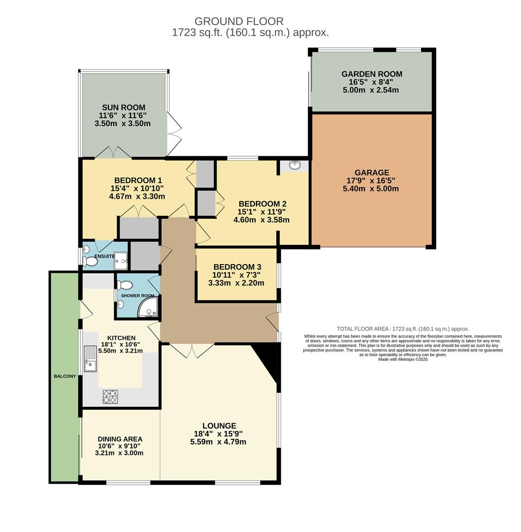 11, Huccaby Close, Brixham floorplan