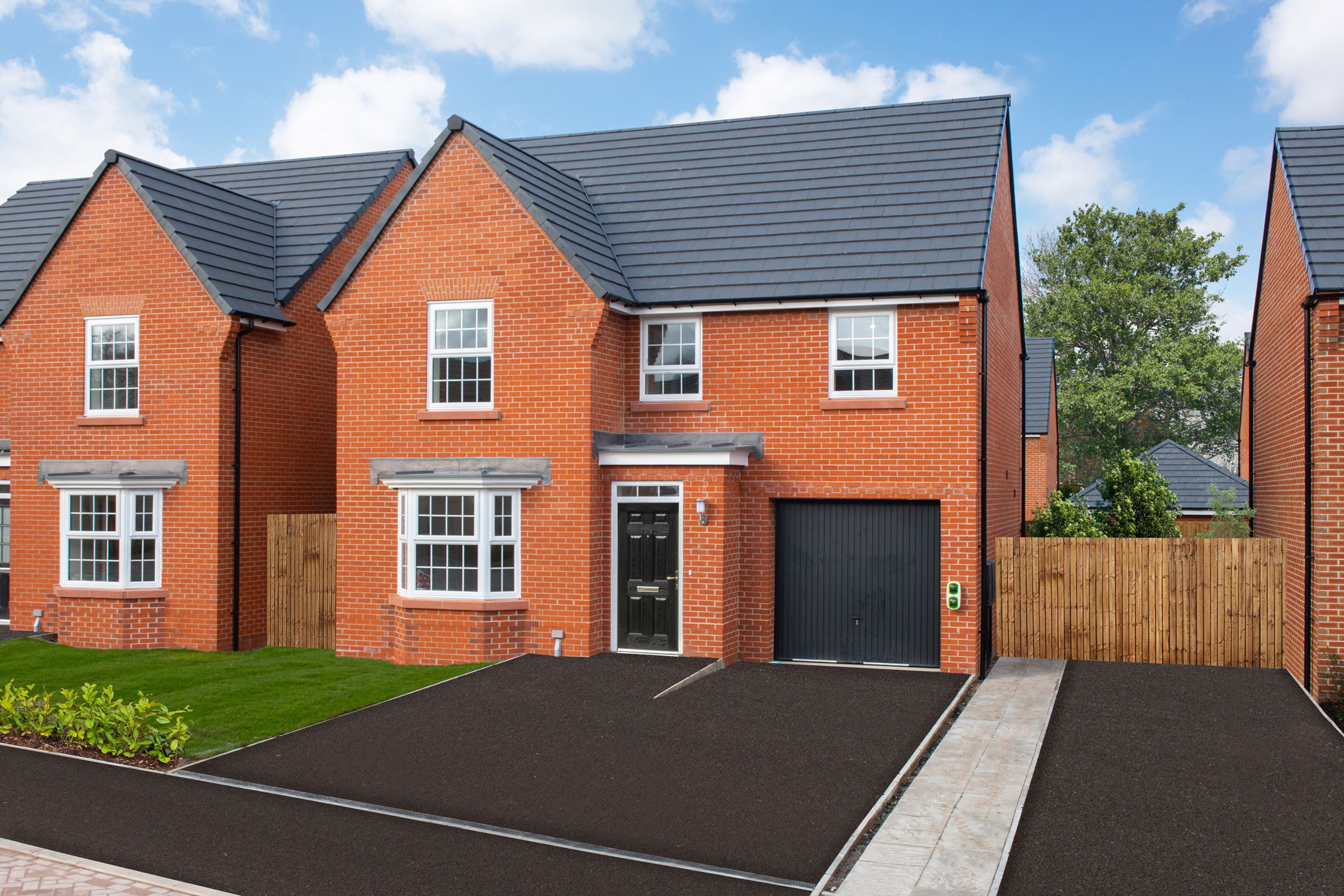 Outside View Of The 4 Bedroom Detached Millford