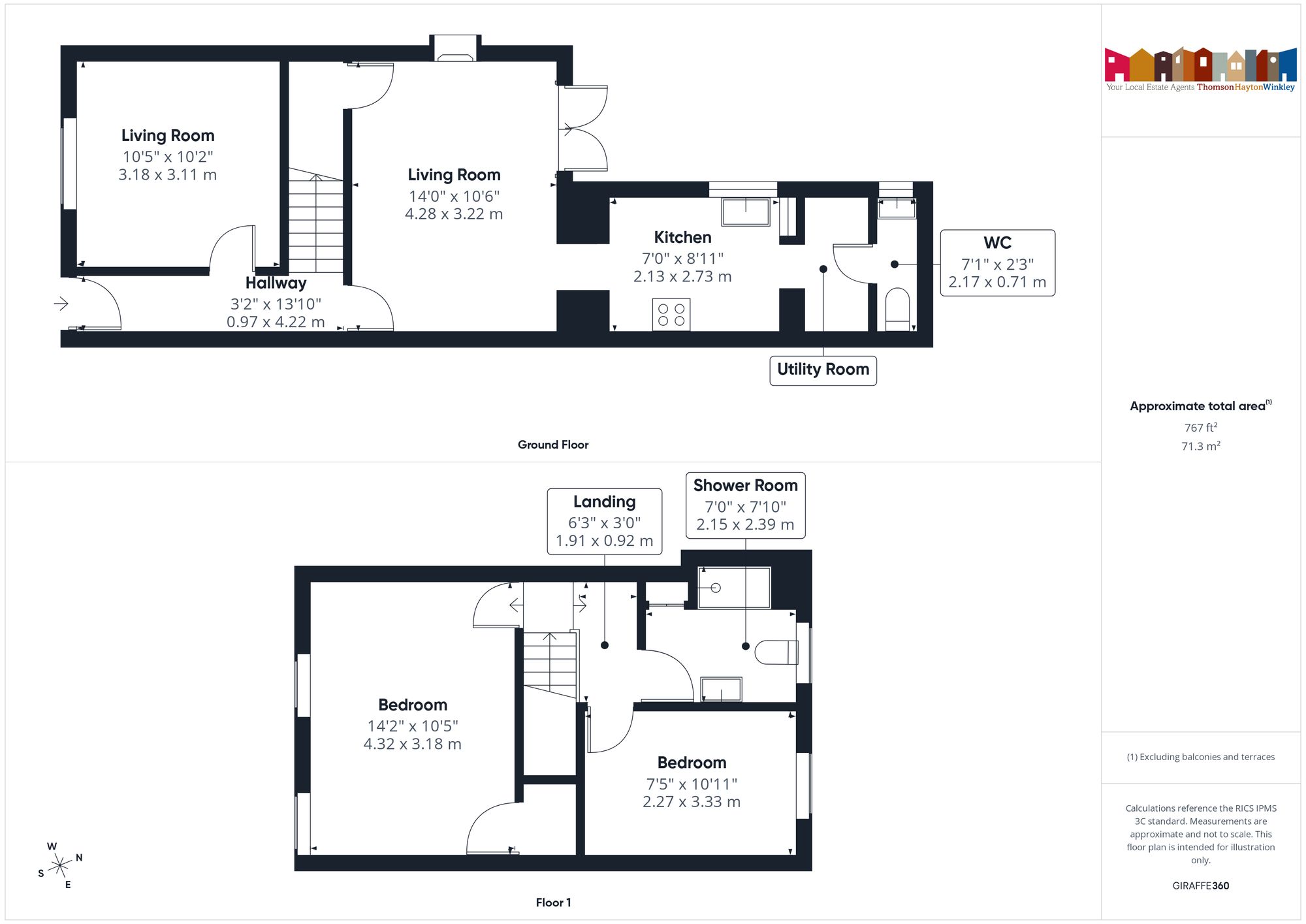 2 Crook Lea, Kendal floorplan