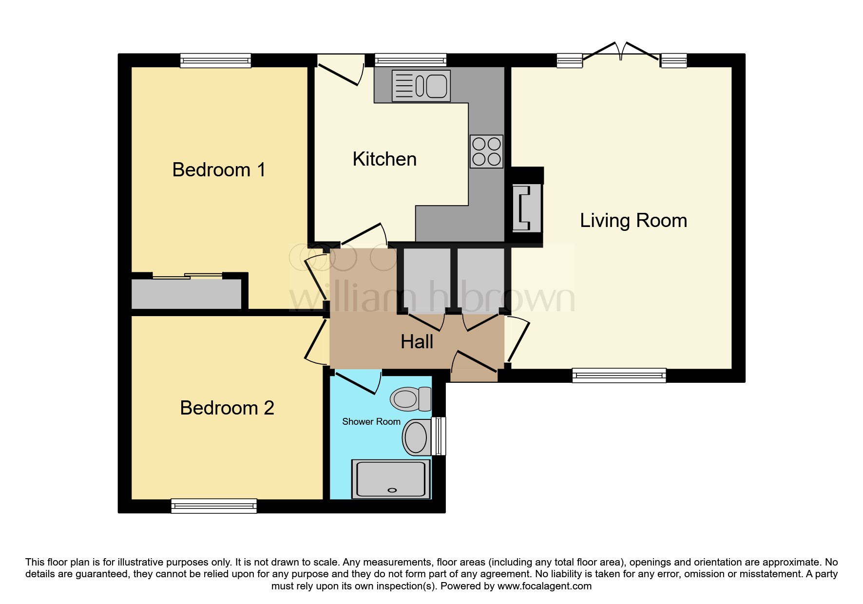 18, Kew Road, Downham Market floorplan