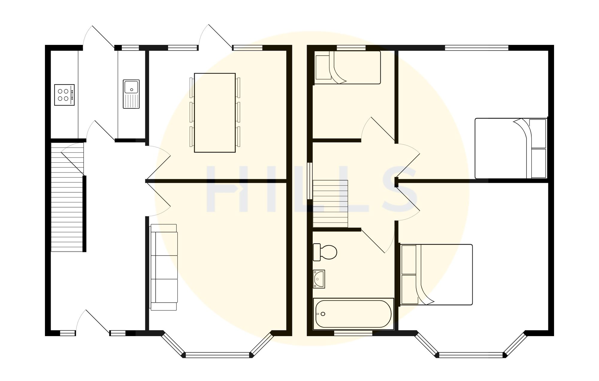 48 Doveleys Road, Salford floorplan