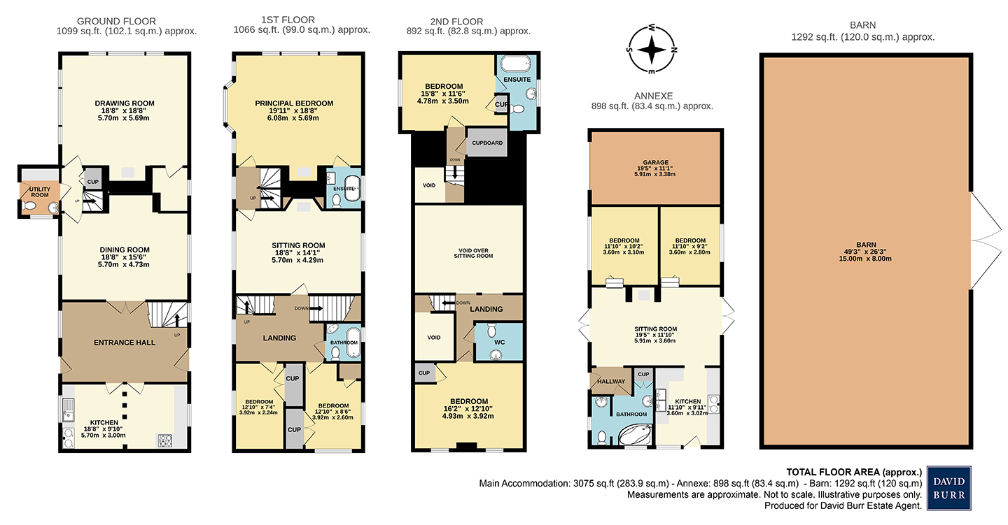 Read Hall, Norwich Road, Stowmarket floorplan