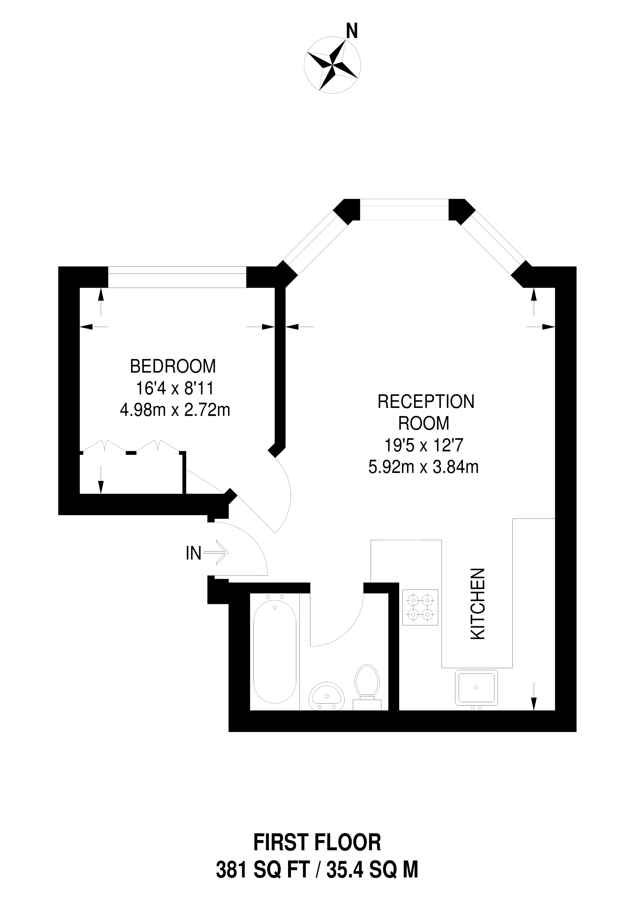 1 Bedrooms Flat to rent in Sinclair Gardens, Brook Green W14