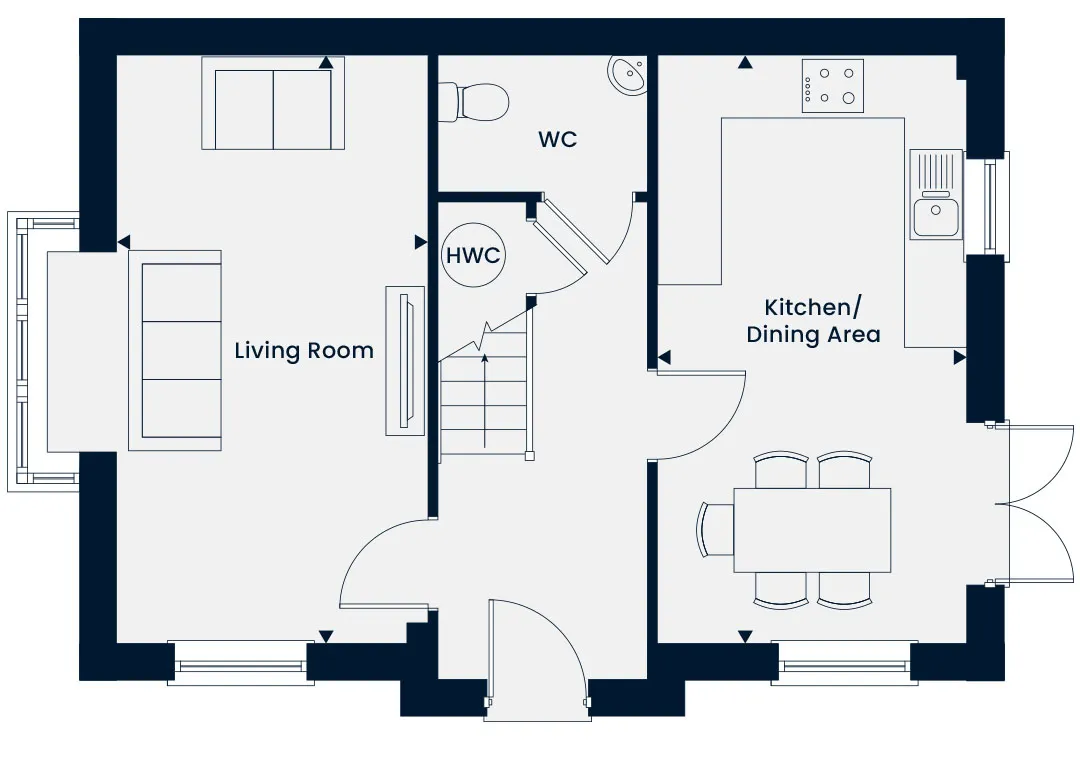 029, Hillside Road, Burton-On-Trent floorplan