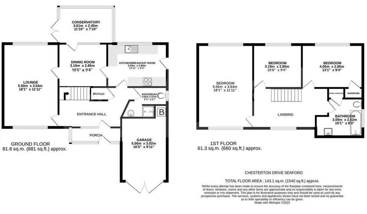 Chesterton Drive, Seaford BN25, 3 bedroom detached house for sale
