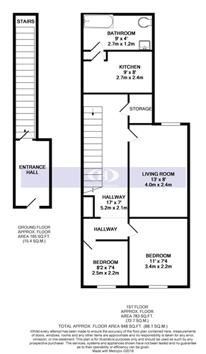 2 Bedrooms Flat to rent in Dudley Road, Southall UB2