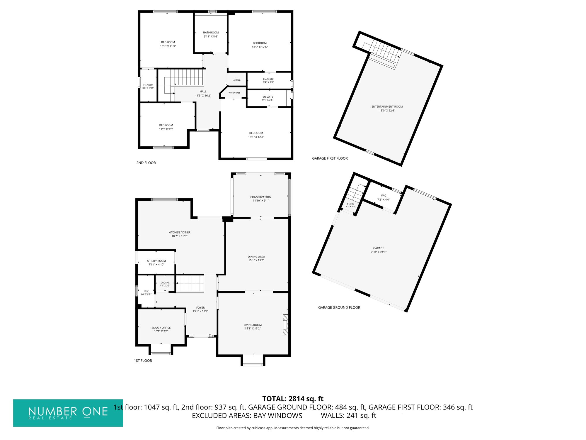 23 Afon Gardens, Newport floorplan