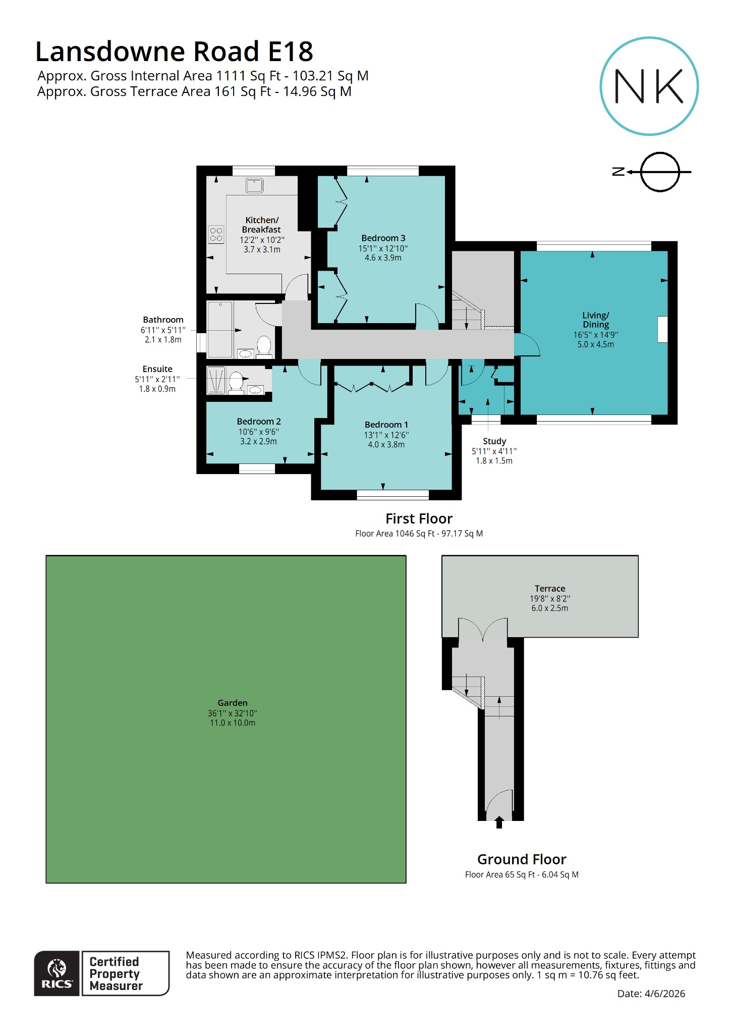 39a, Lansdowne Road, London floorplan