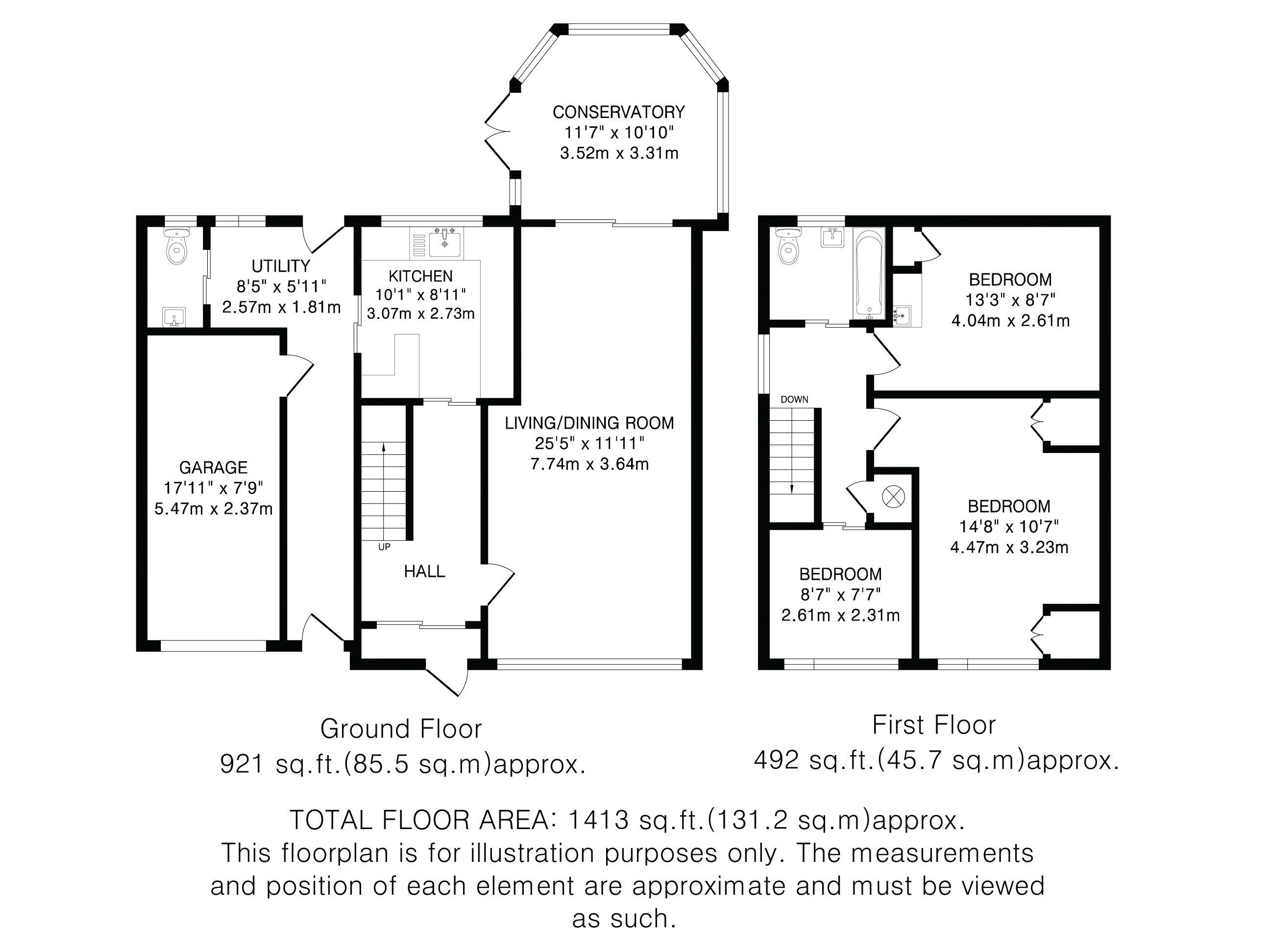 15, Ninesprings Way, Hitchin floorplan