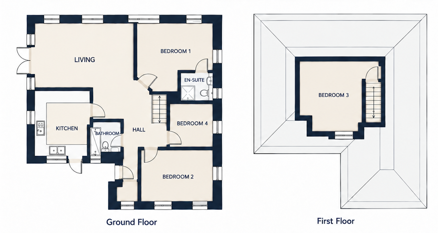 Jerviston Gardens, London floorplan