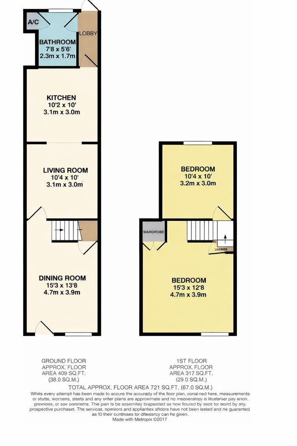 68, West Street, Warwick floorplan