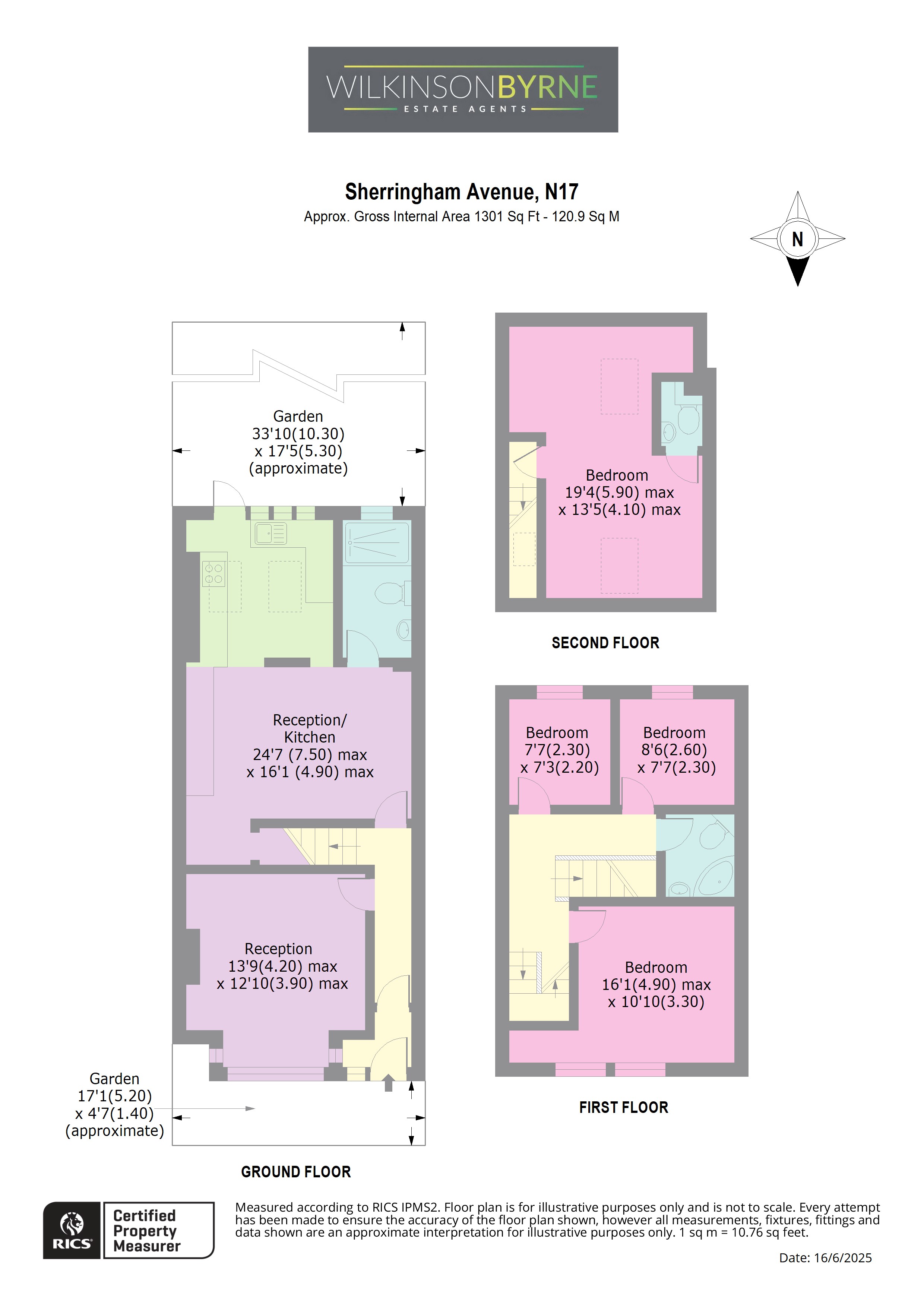 20, Sherringham Avenue, London floorplan