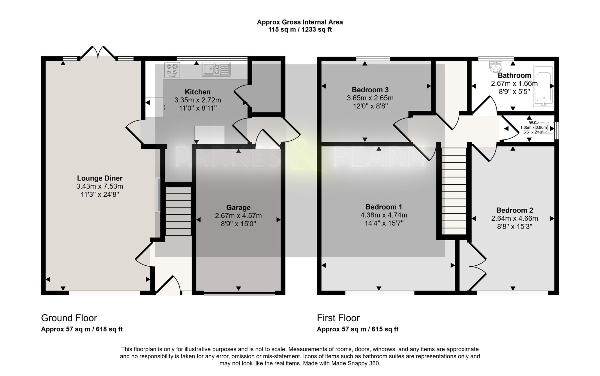 24 Highwood Park, Liskeard floorplan