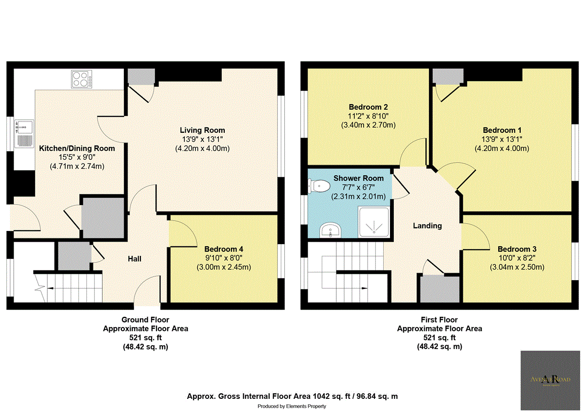 90 Birkenside, Gorebridge floorplan