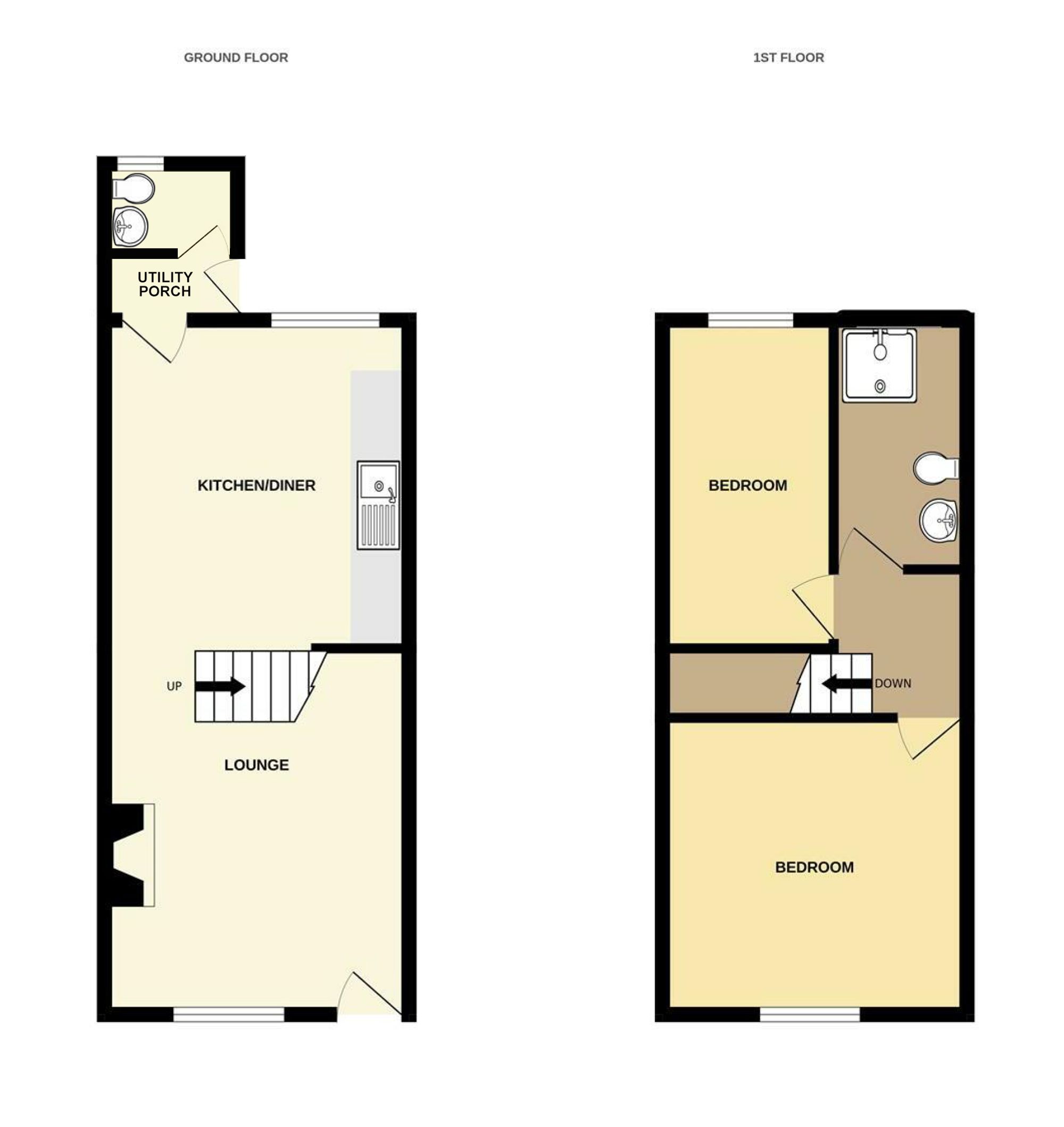 10 Fore Street, St. Austell floorplan