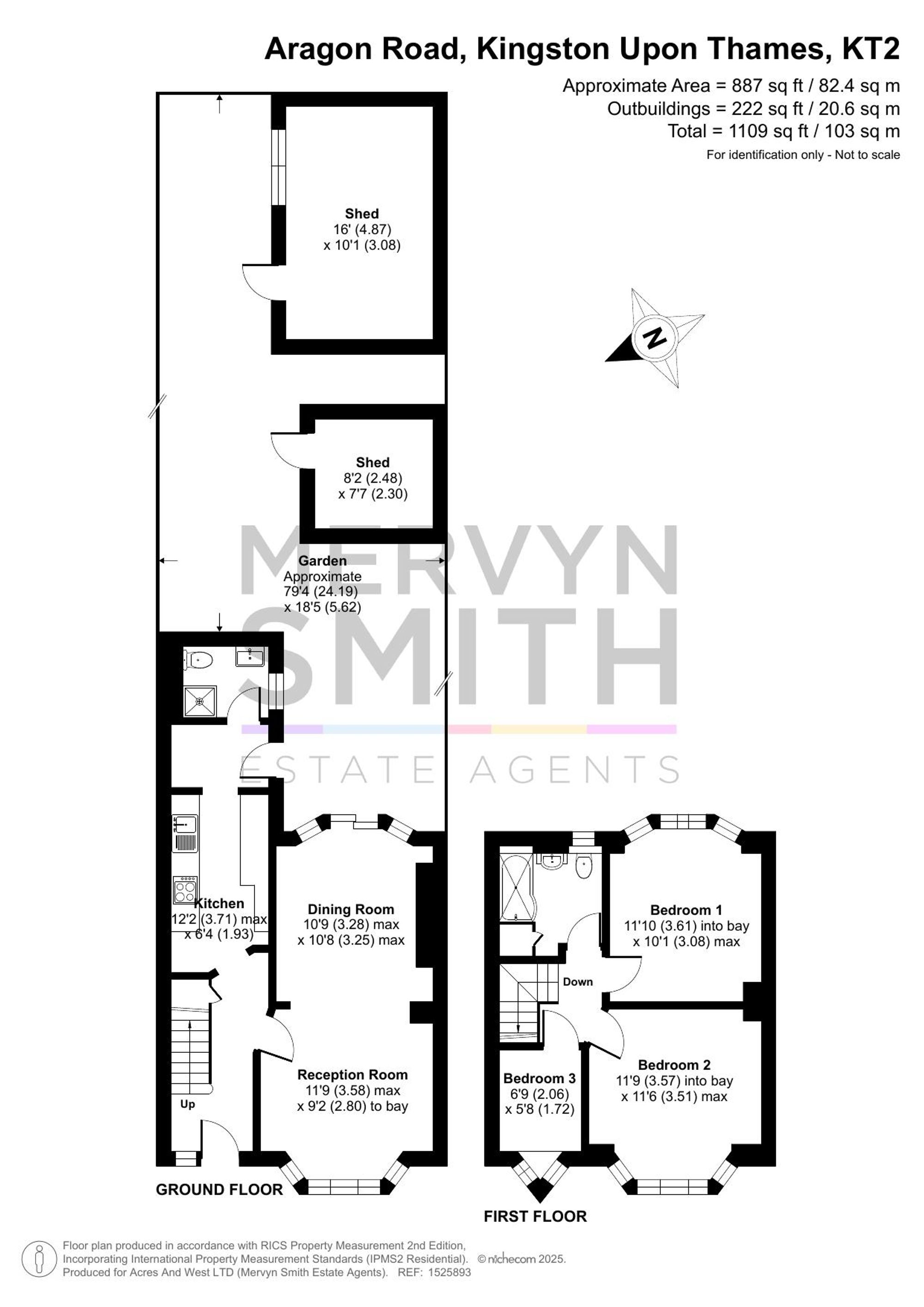 68 Aragon Road, Kingston Upon Thames floorplan