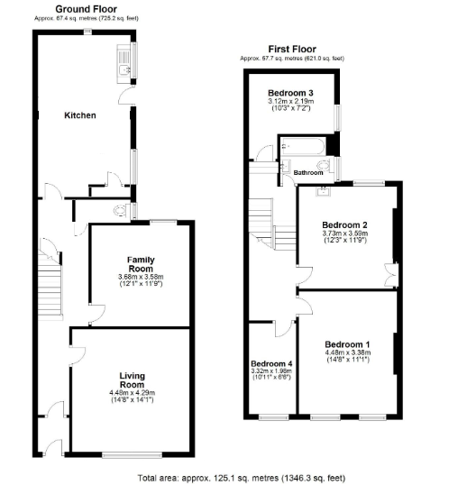 21, Bampfylde Road, Torquay floorplan