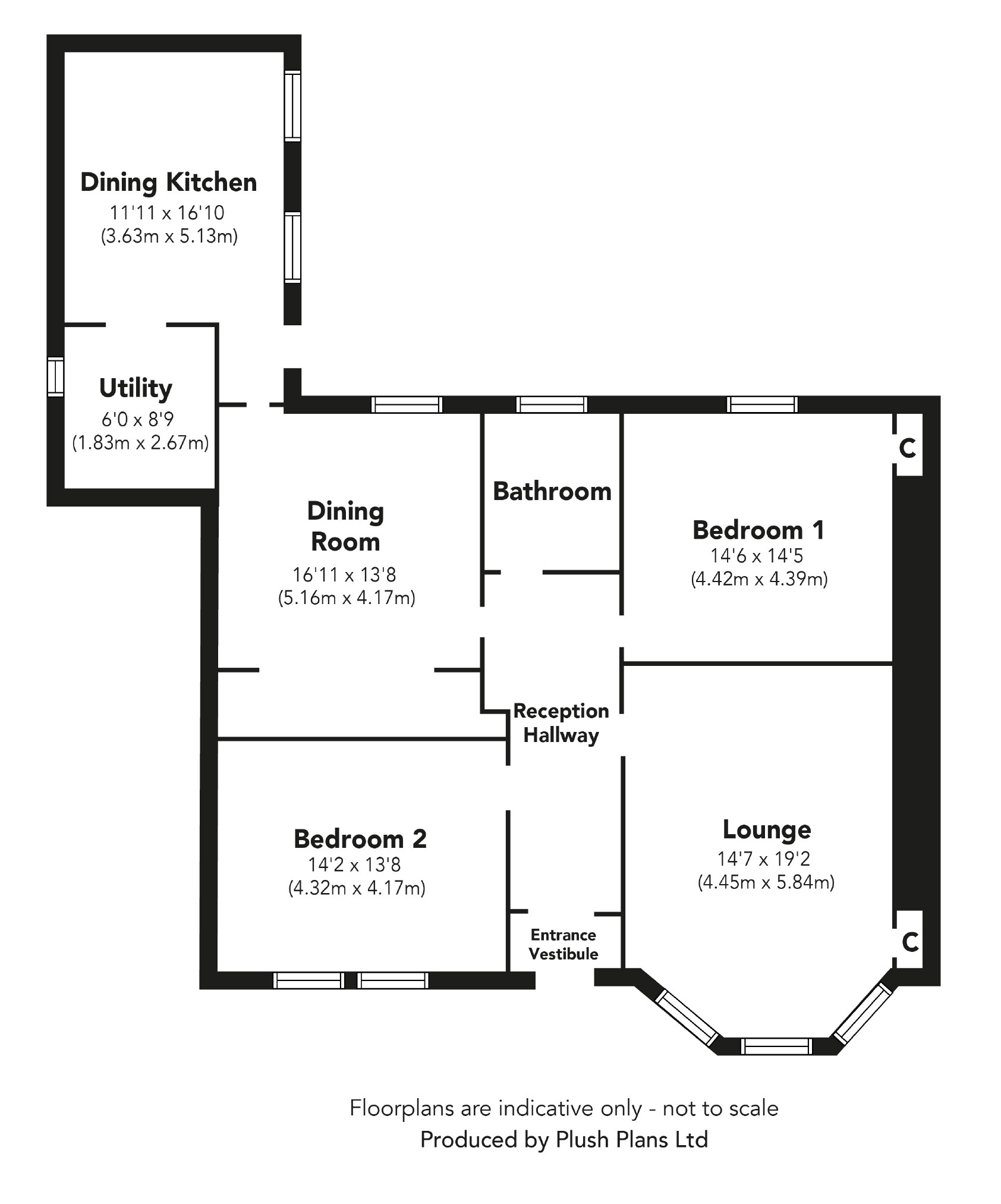 2 Bedrooms Flat for sale in Alderwood Road, Port Glasgow PA14