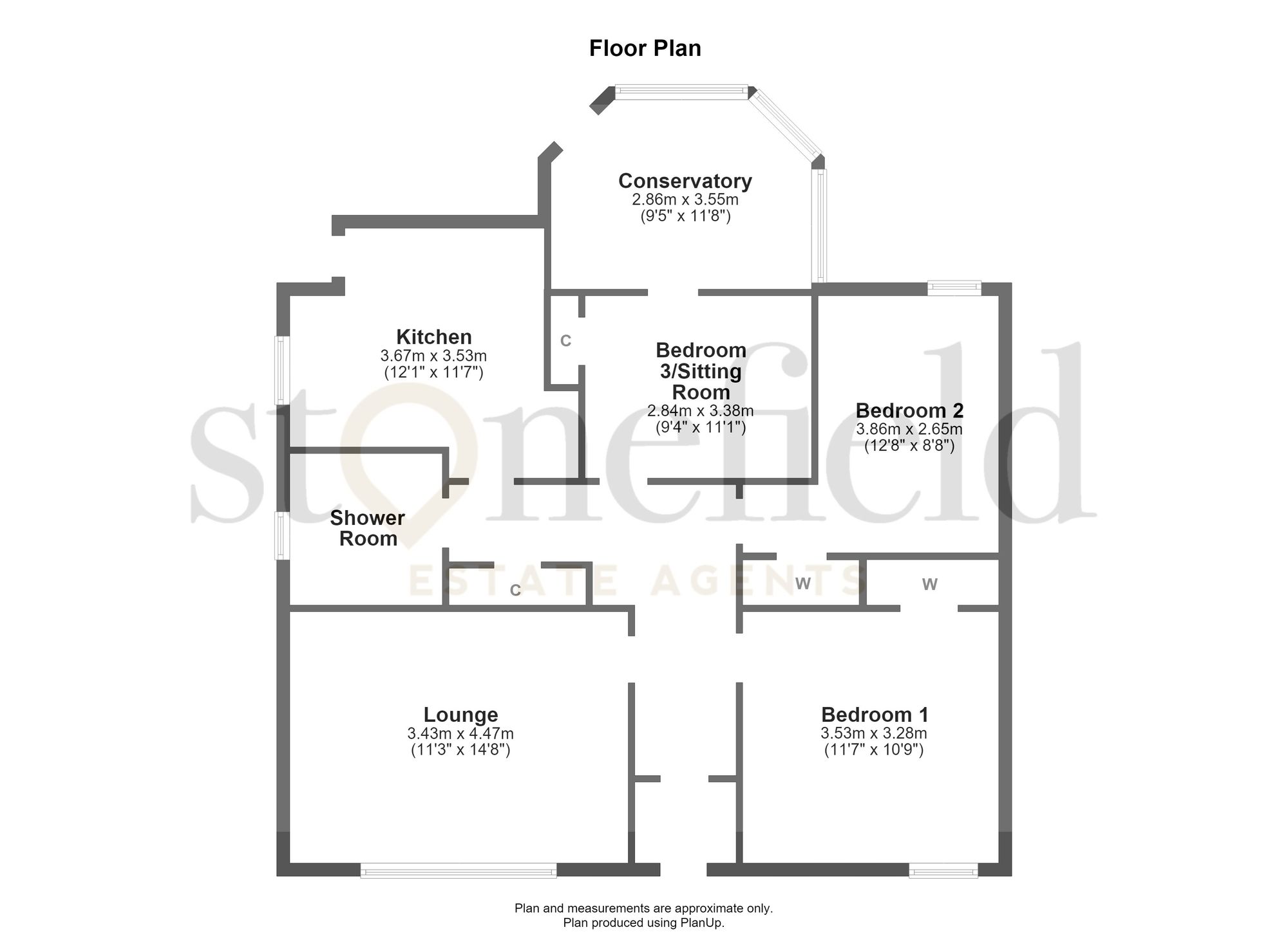 36, Cairn Road, Cumnock floorplan