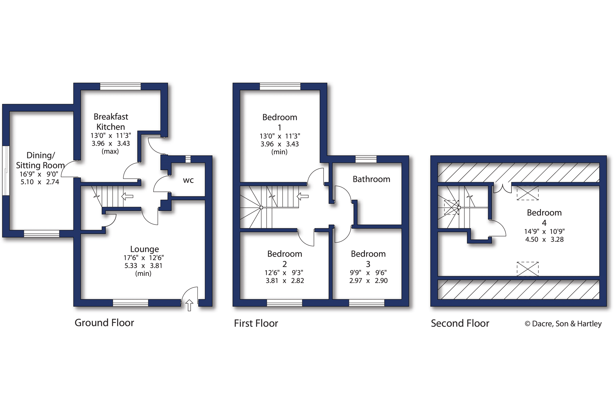 Manor Road Knaresborough North Yorkshire Hg5 4 Bedroom End Terrace