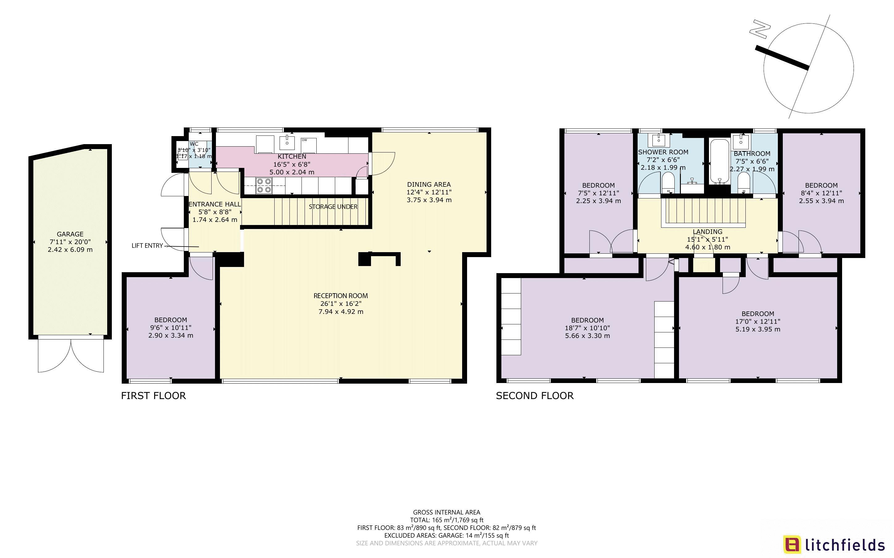 51 Highpoint, North Hill, Highgate floorplan